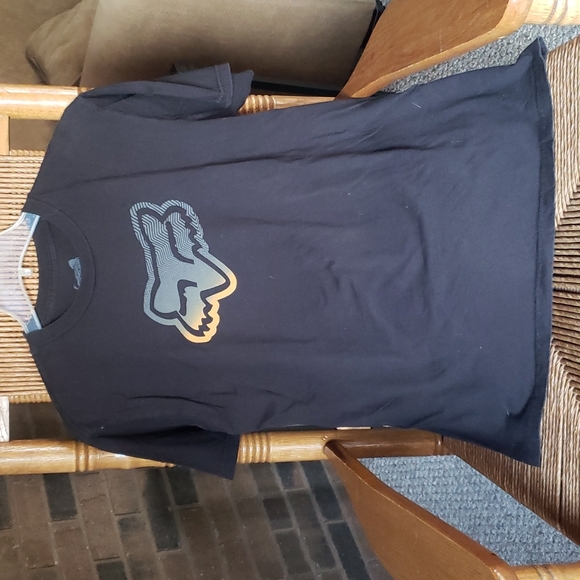 Fox logo, black short sleeve t-shirt, size M - Picture 2 of 4